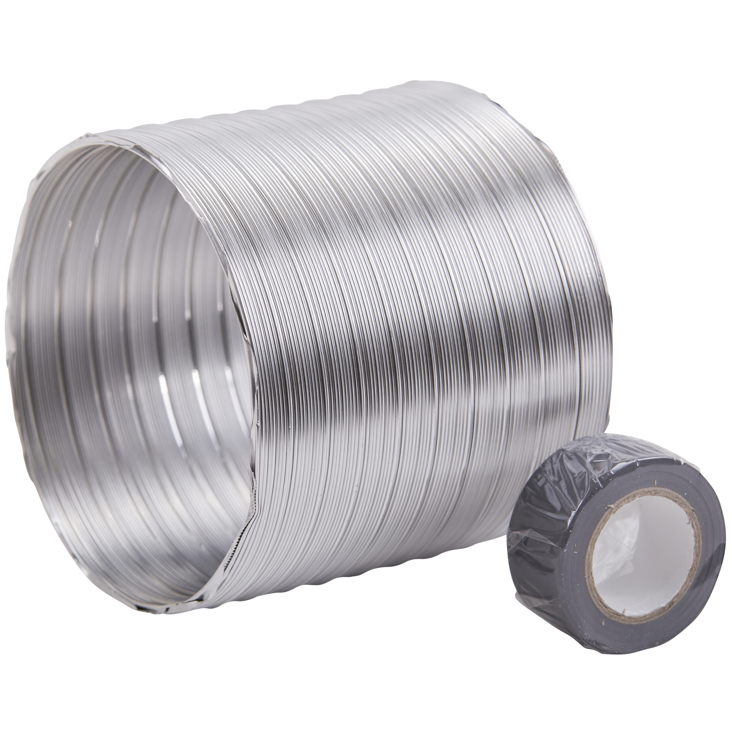 

                    Veggjennomføring i aluminium Ø125 mm, lengde 0,5 m for ventilasjonskanal