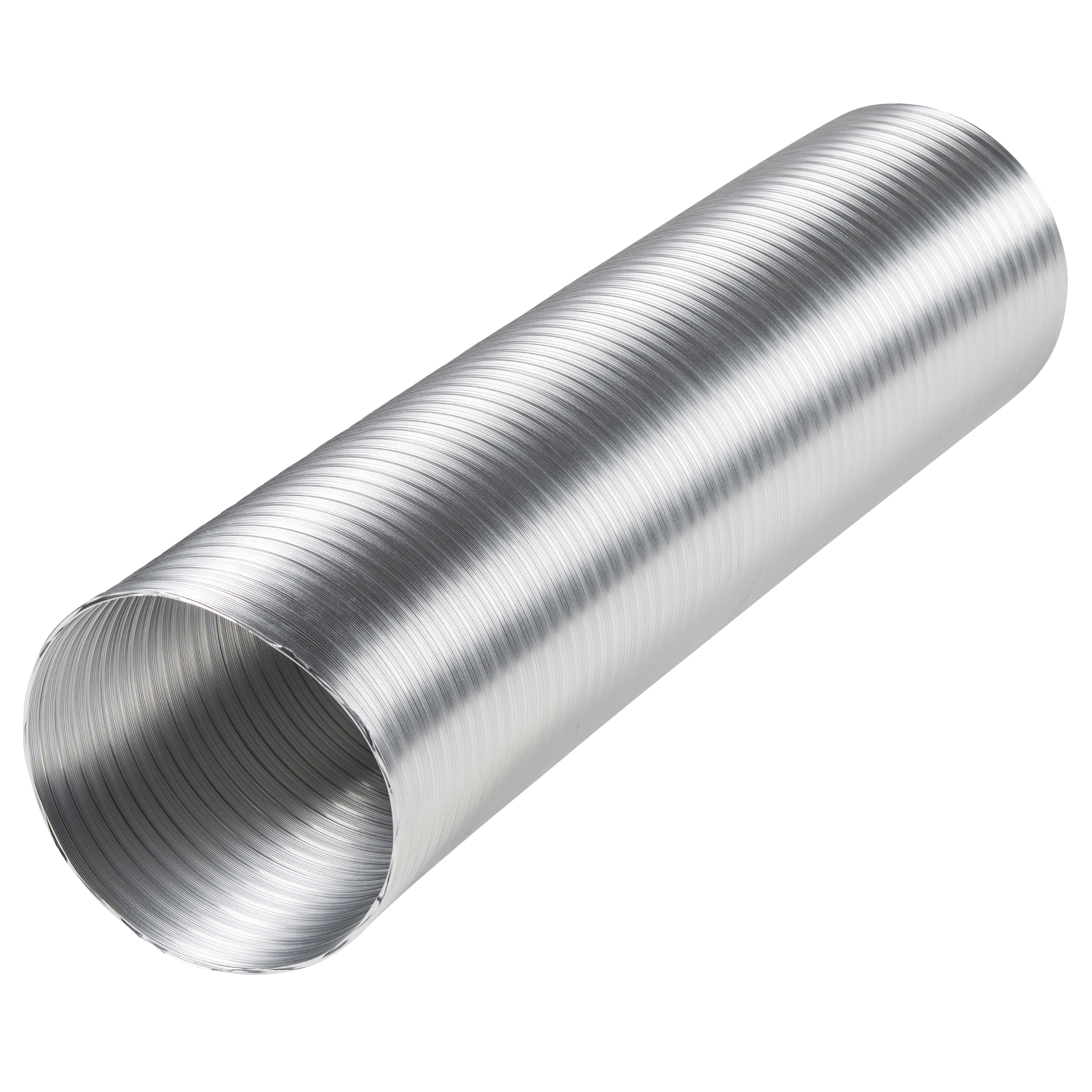 

                    Uisolert fleksibel aluminiumskanal med riflet overflate