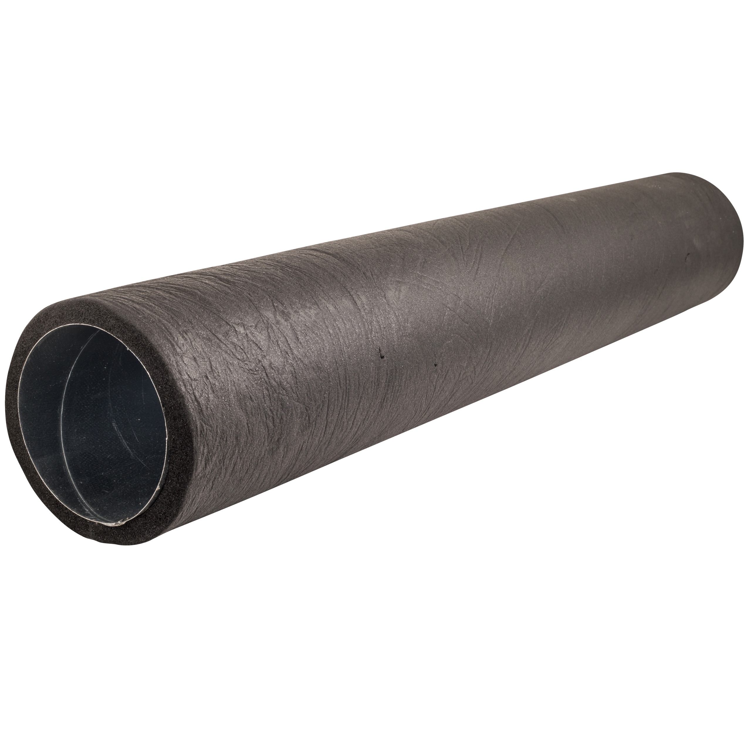 

                    Isolert spirokanal i stål med mørk ytterkappe