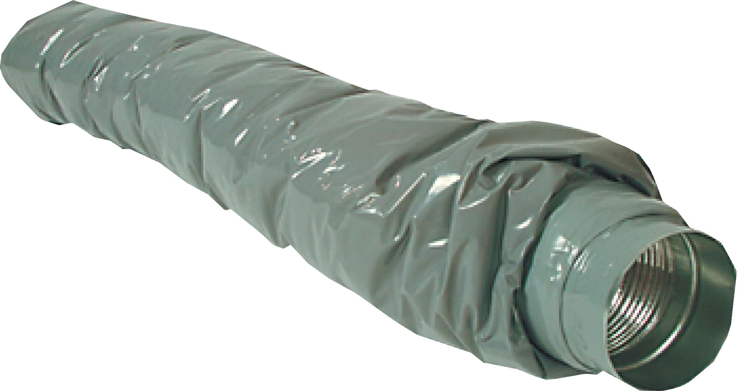 

                    Fleksibel lyddemper med myk ytterkappe og rund kanaltilkobling