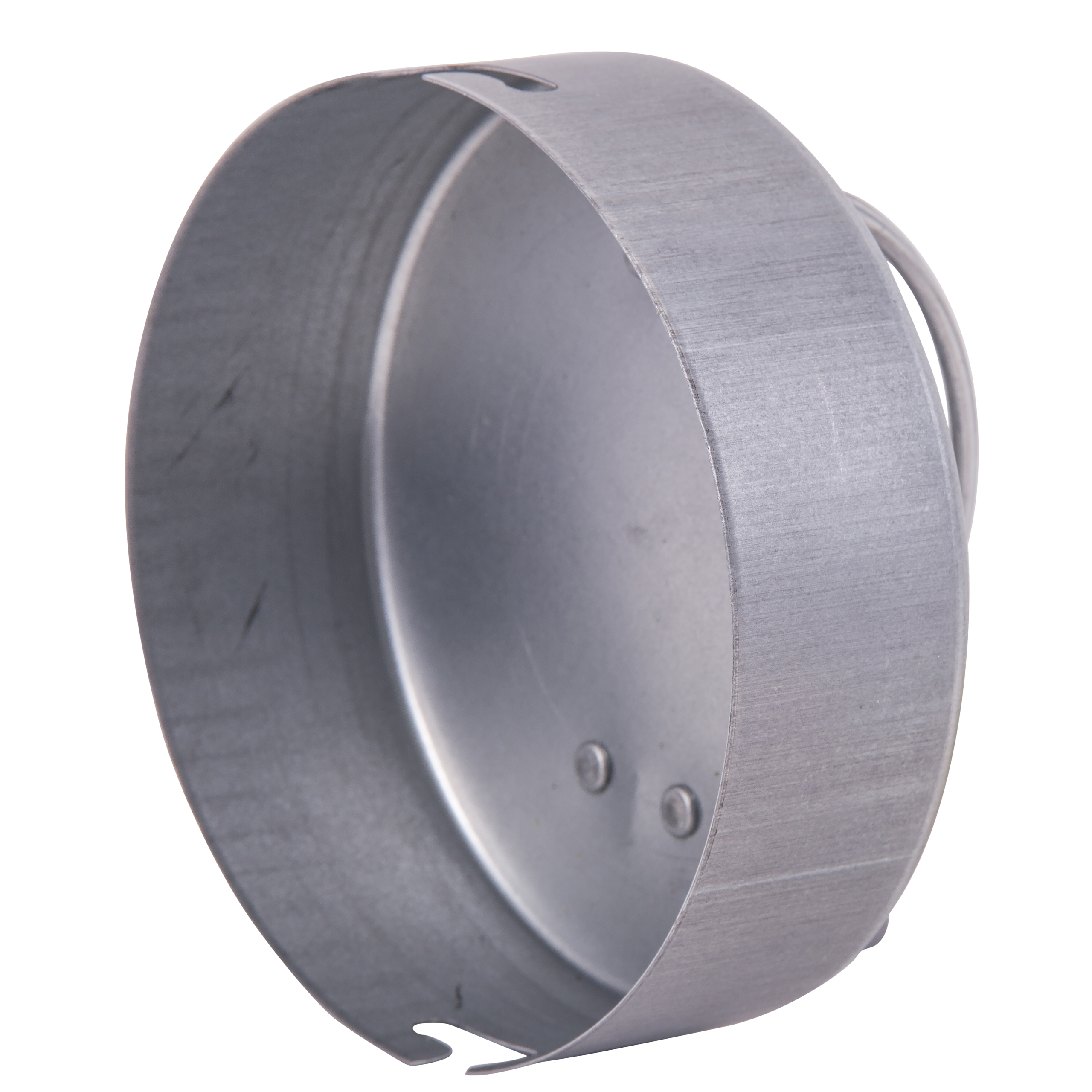 

                    Steel cleaning cap for sealing inspection openings on circular ducts