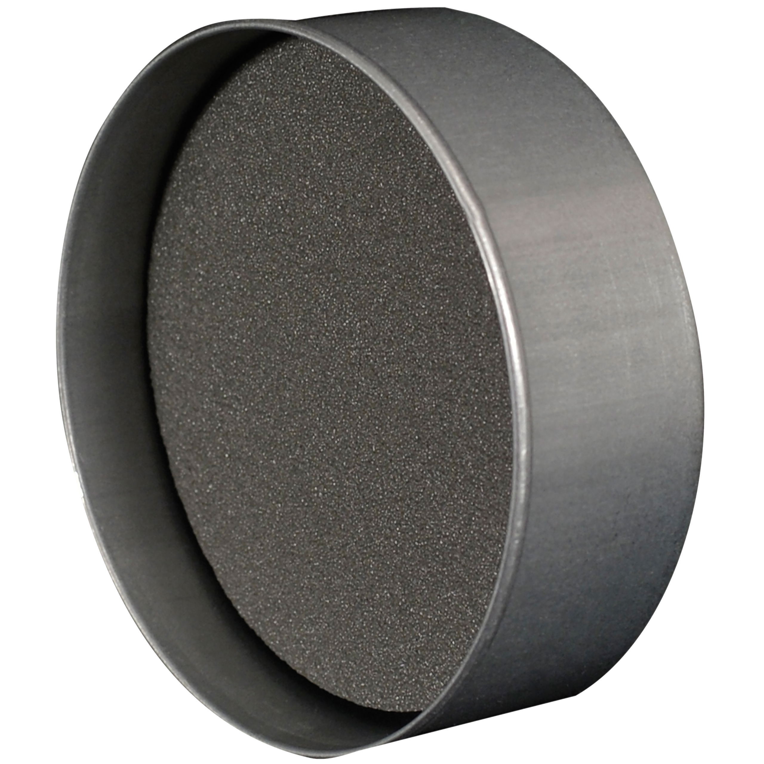 

                    Insulated end cap with sleeve and internal foam core for circular ducts
