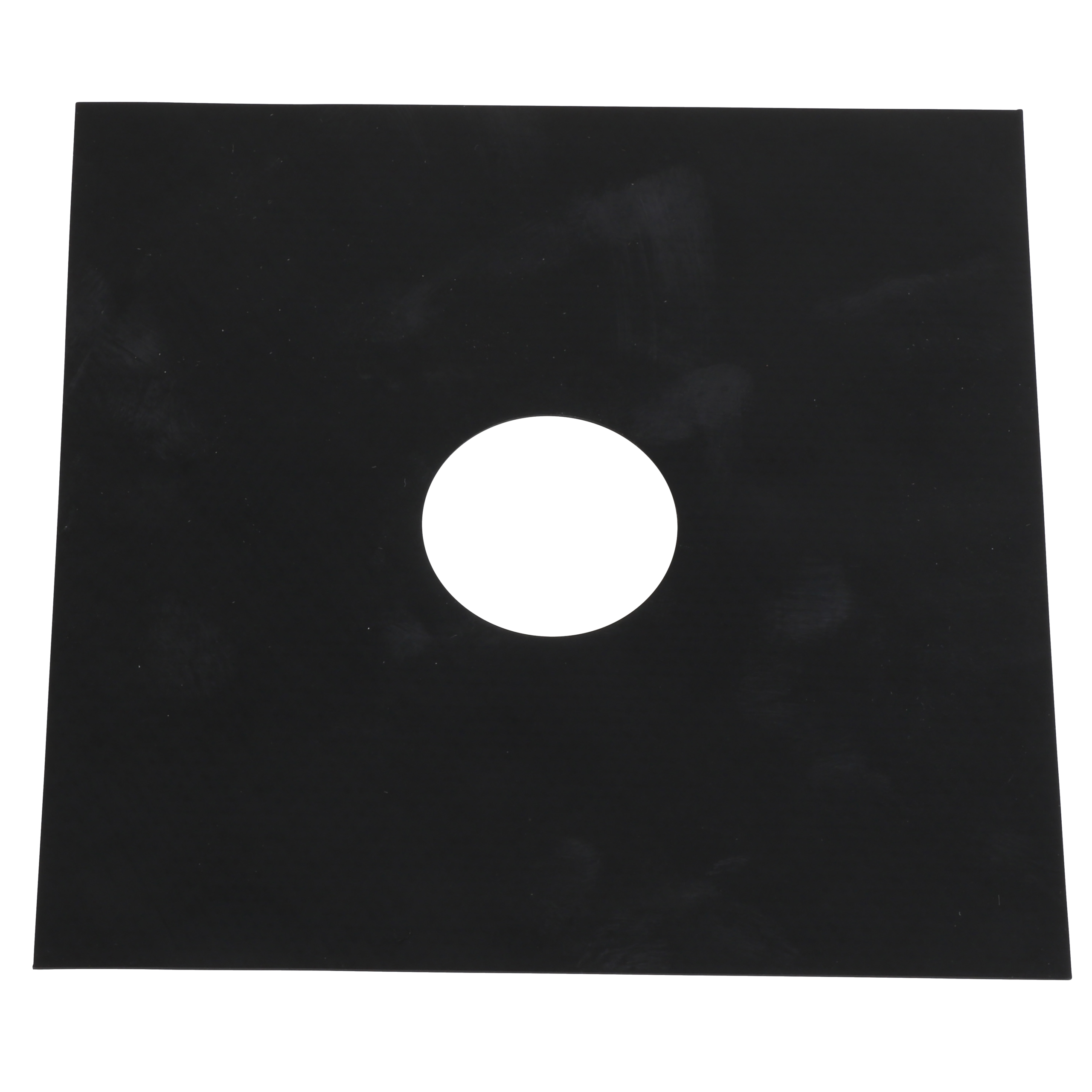 

                    Sealing sleeve in black material with round opening Ø51 for sealing around central vacuum pipe