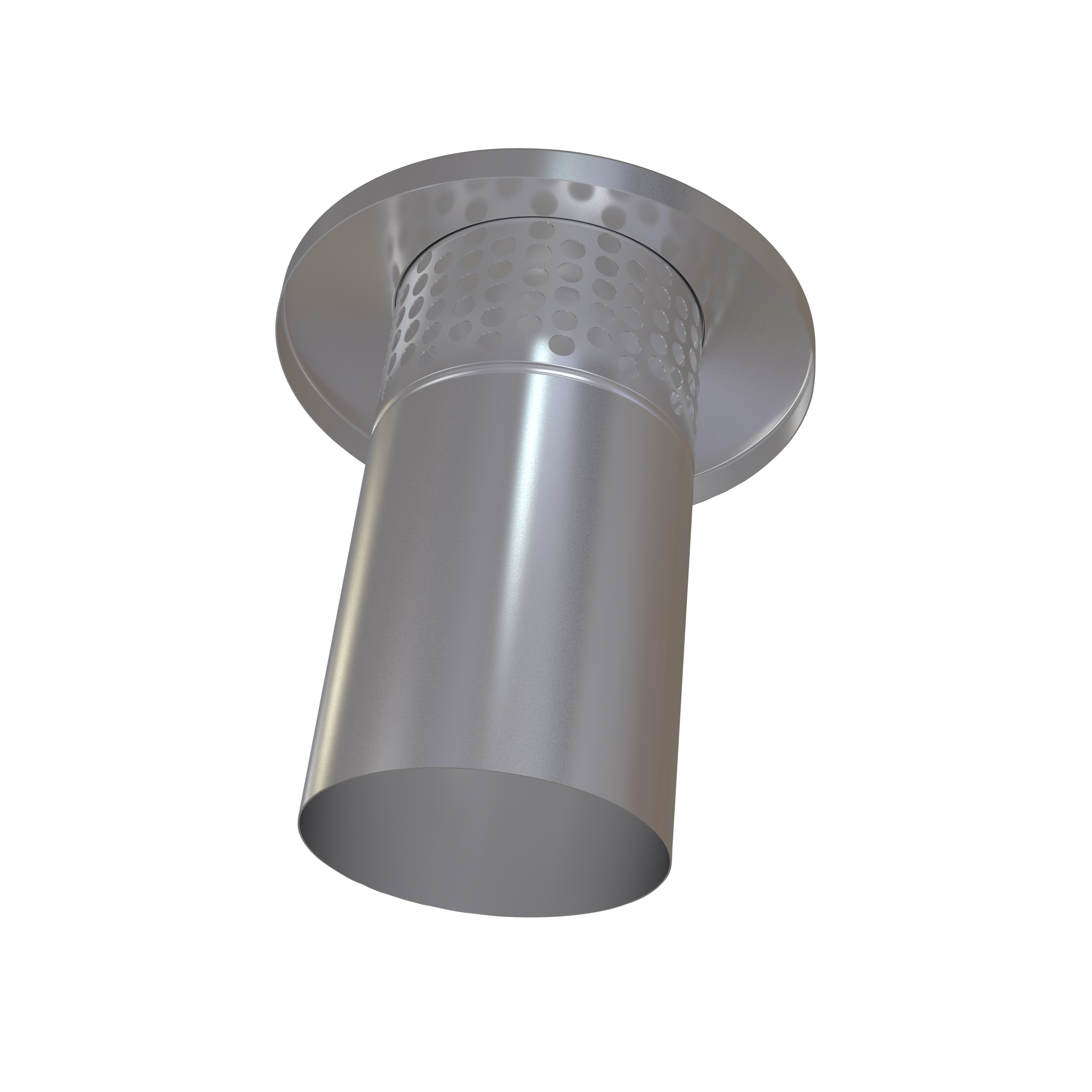 

                    Round roof hood in galvanized steel for exhaust air or air intake