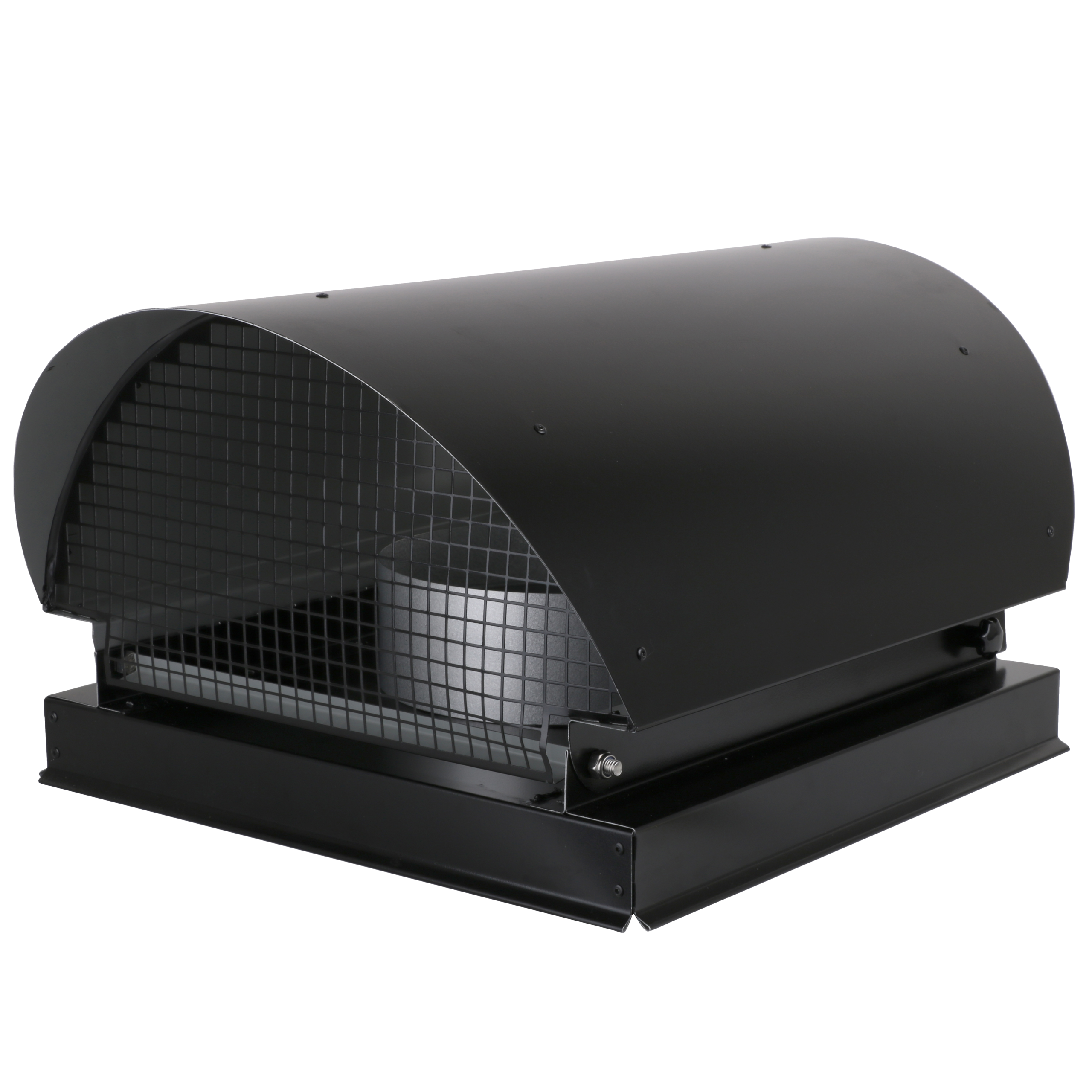 

                    Roof hood for flat roofs in black finish for exhaust air or air intake
