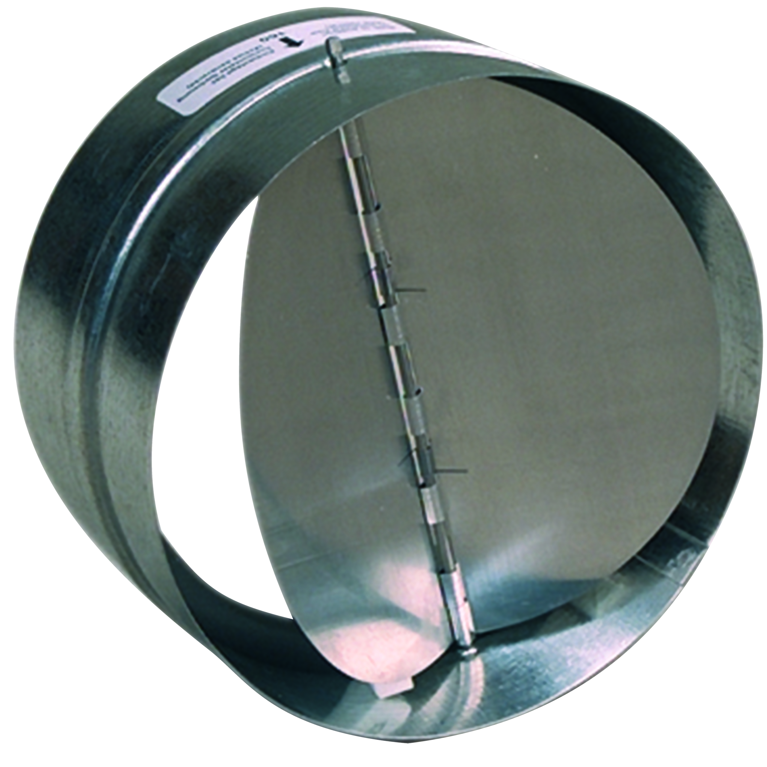 

                    Selvlukkende spjeld RSK 100 i galvanisert stål for rund ventilasjonskanal