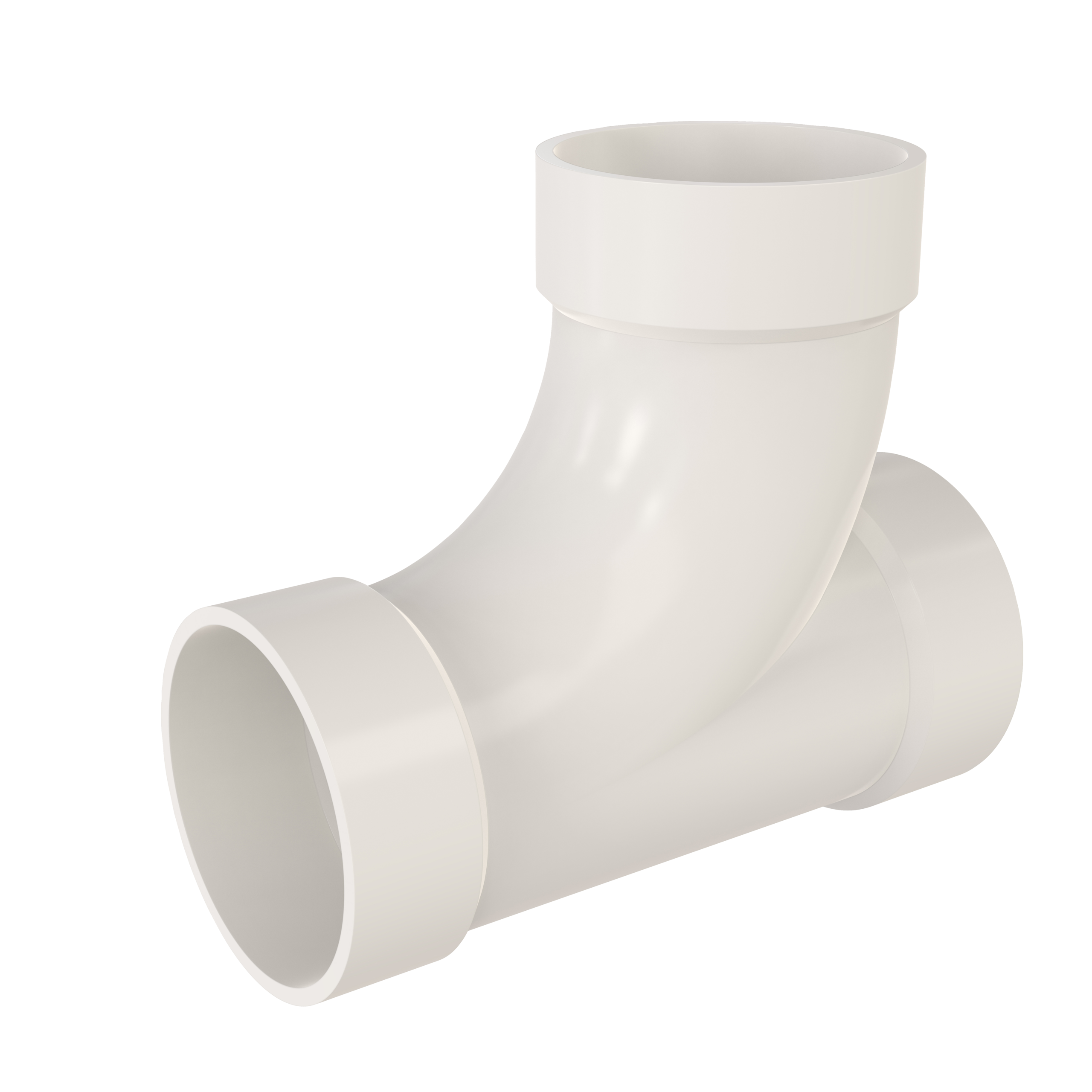 

                    Grenrør 90° i plast Ø51 mm for rør til sentralstøvsuger