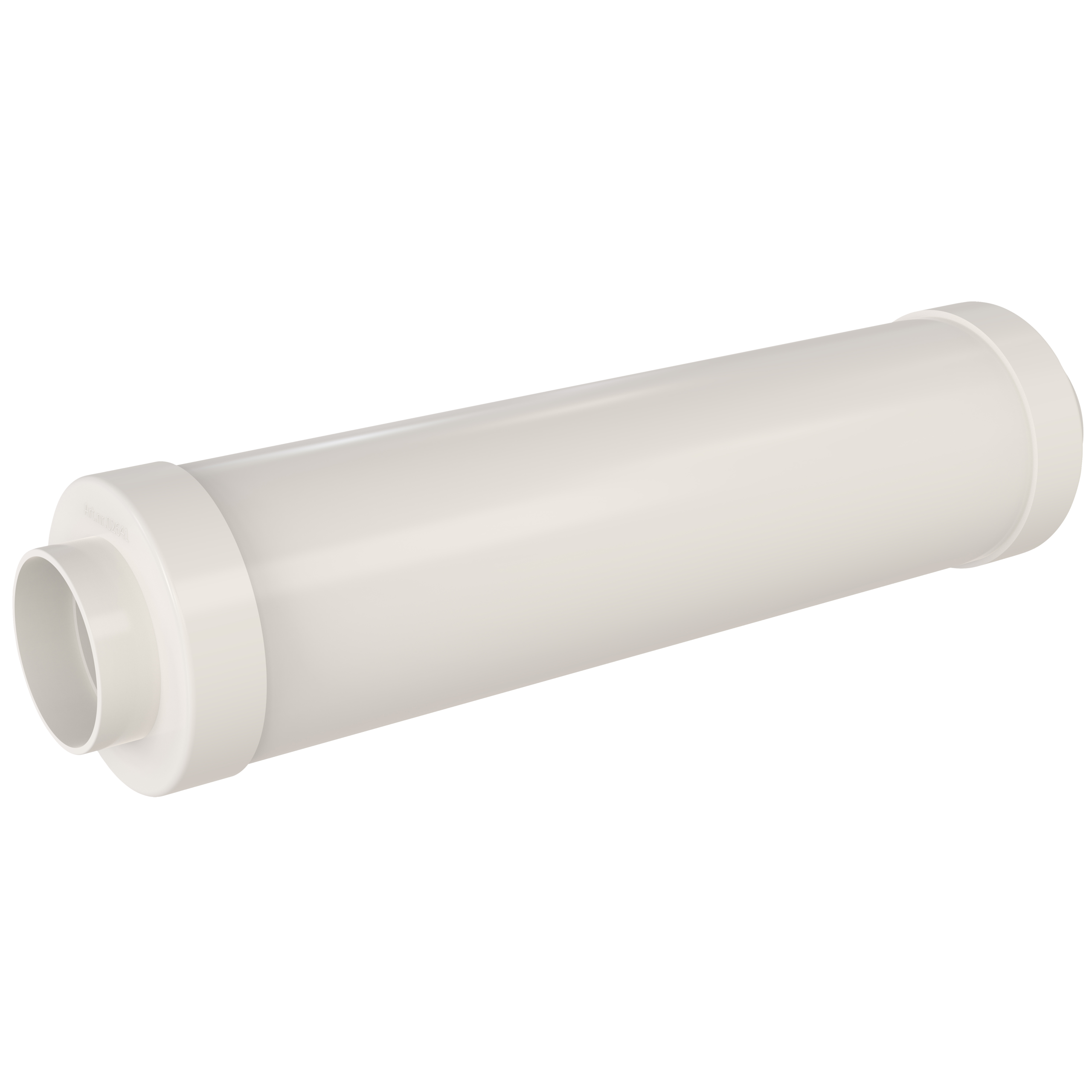 

                    Støydemper for utblåsing i plast Ø85 × 317 mm for sentralstøvsuger