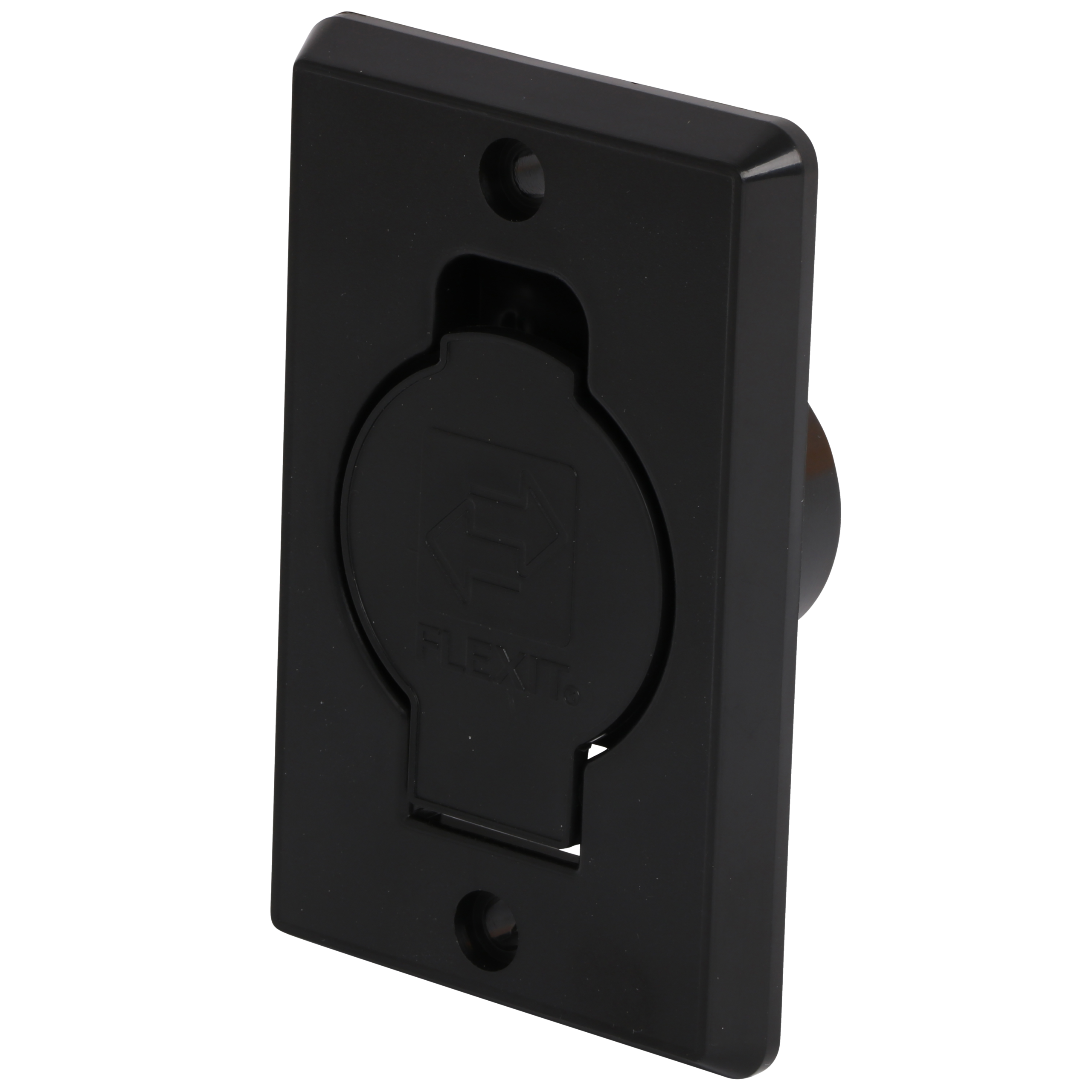 

                    Black plastic vacuum inlet for central vacuum system