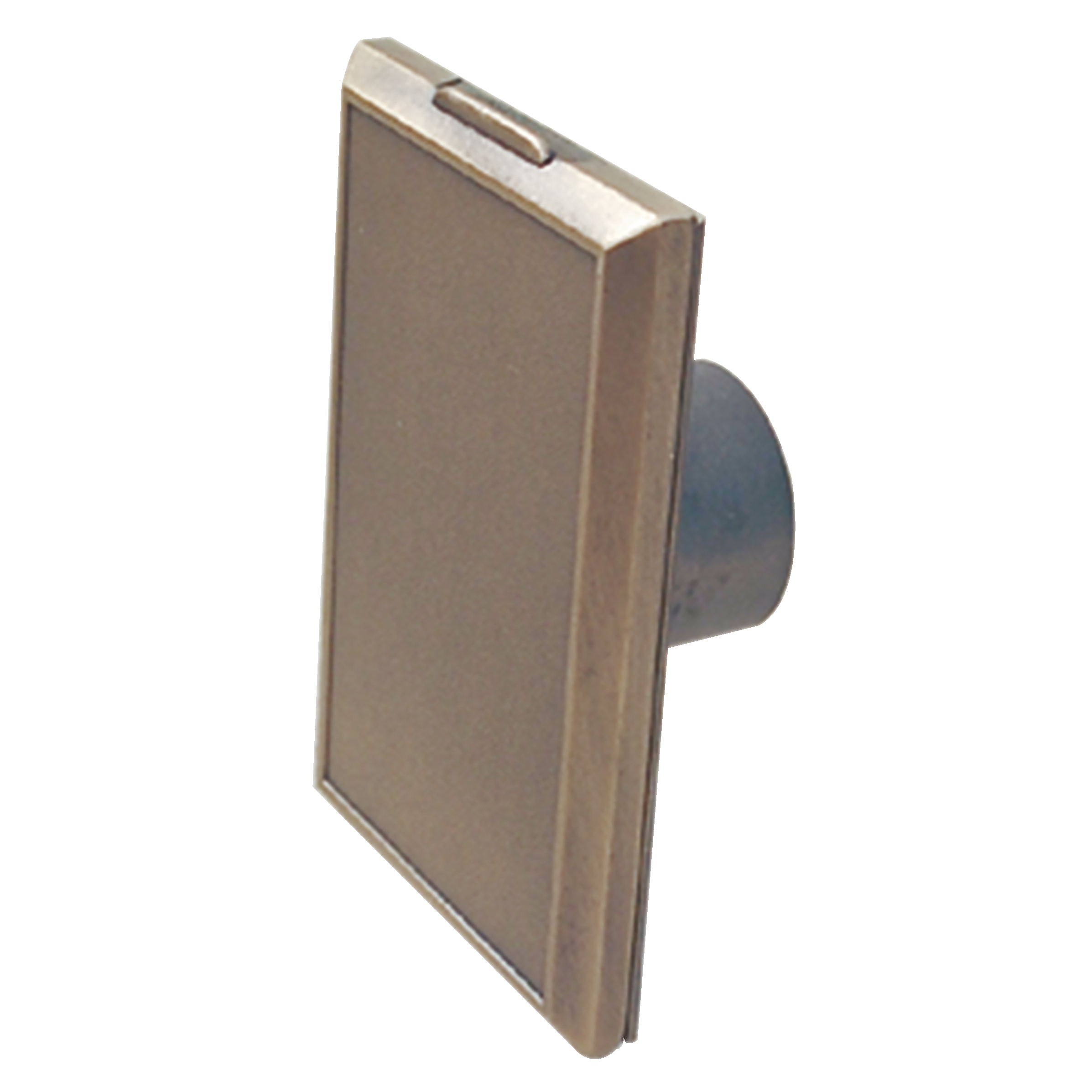 

                    Metal inlet valve with antique brass finish for central vacuum