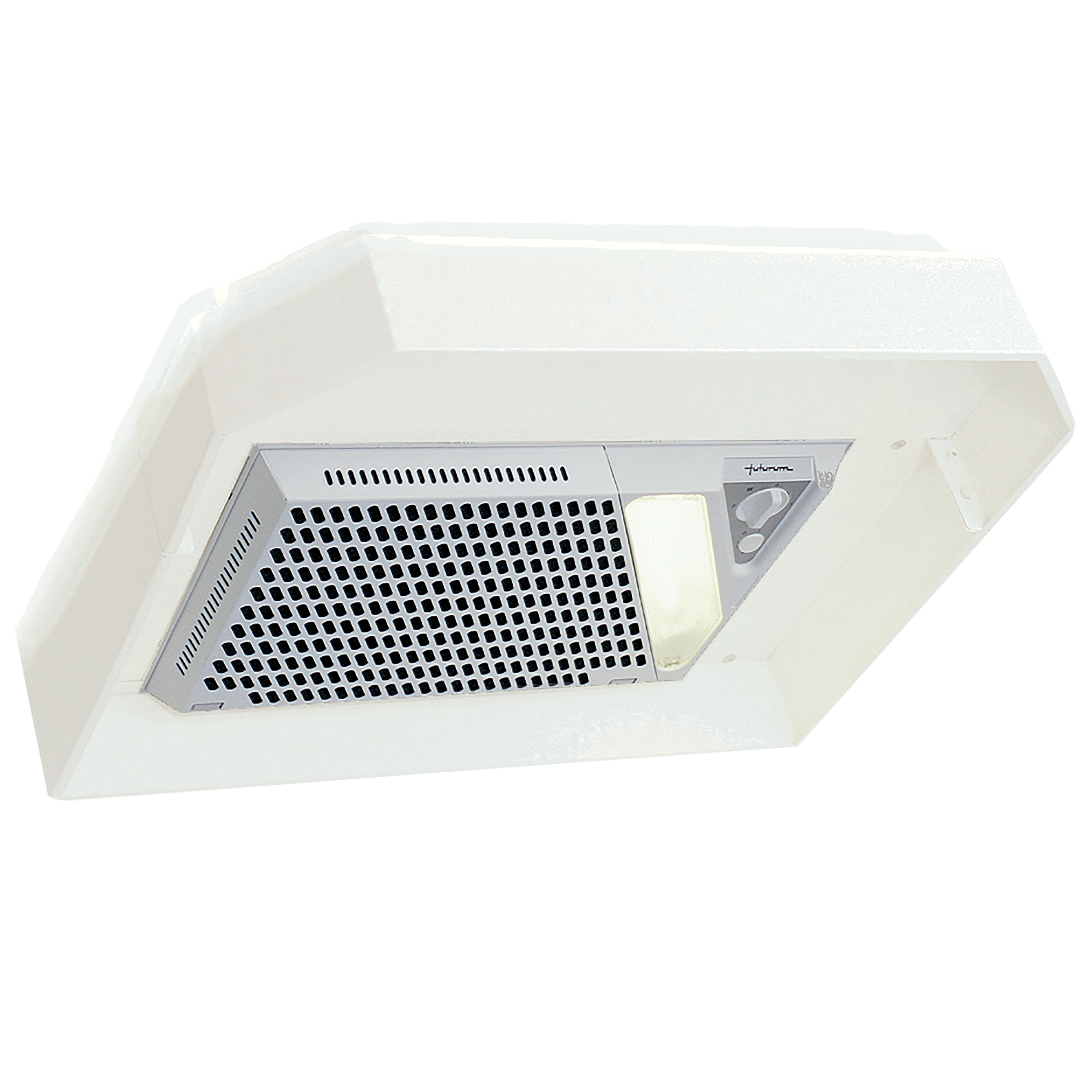 

                    Kjøkkenvifte Flexit Bistro i hvit utførelse for innbygging