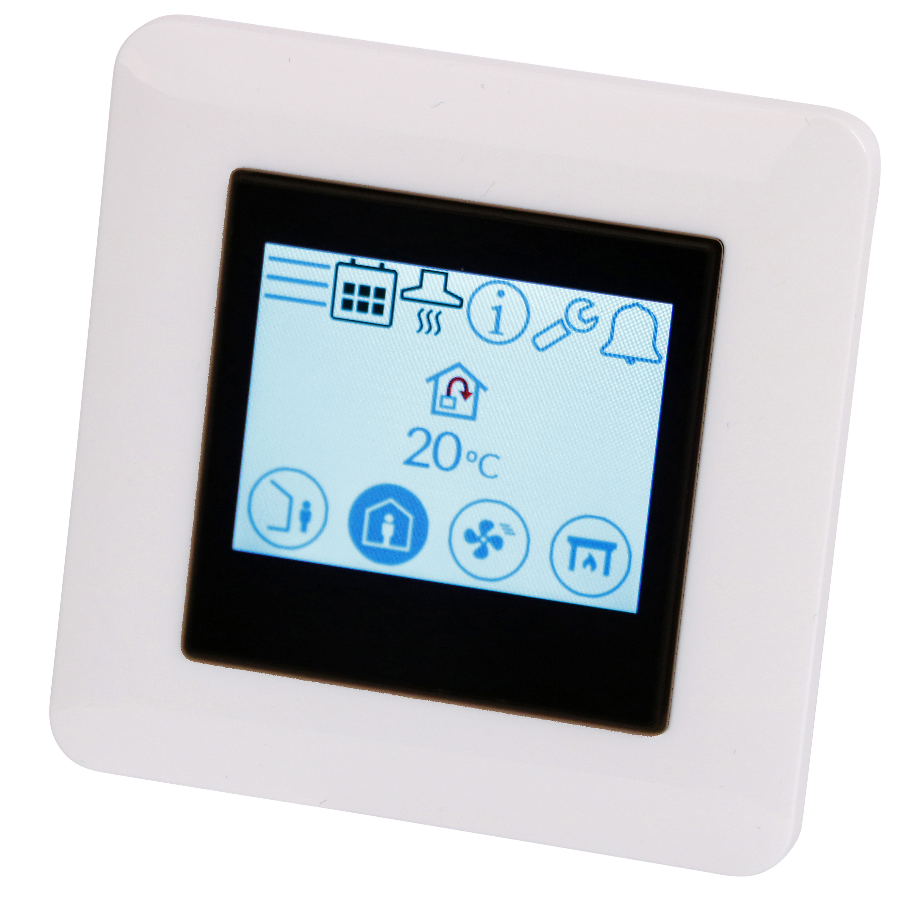

                    Styrepanel NordicPanel hvit for ventilasjonsaggregat