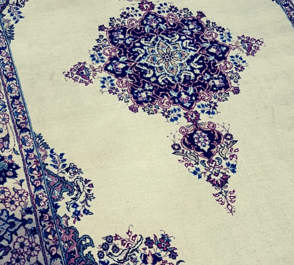 silk rug repair