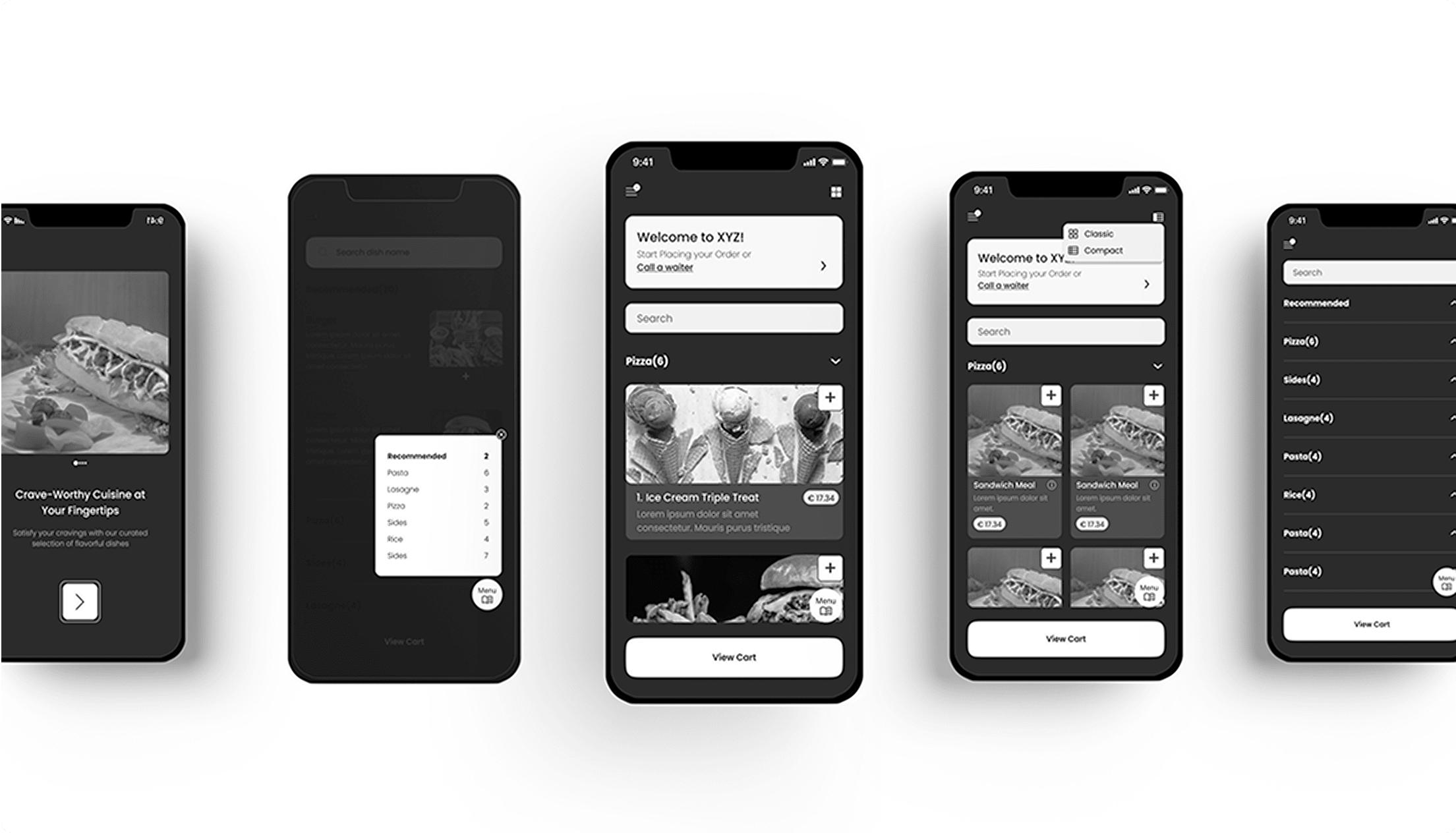 Sample Screens