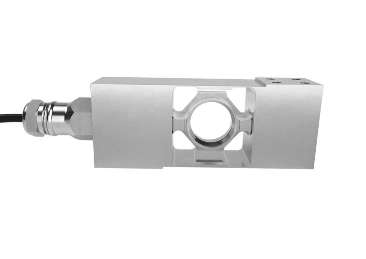 single-point weighing sensor body and mounting view