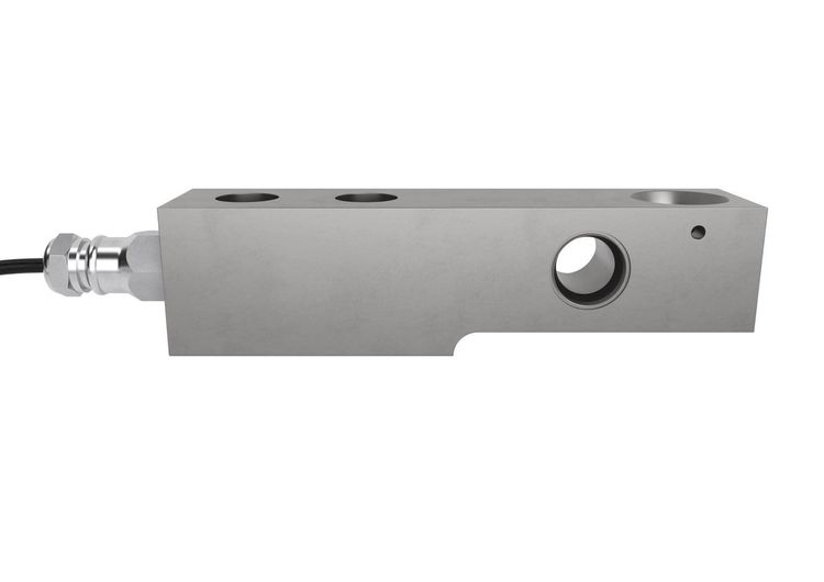beam load cell mounting and cable reference view