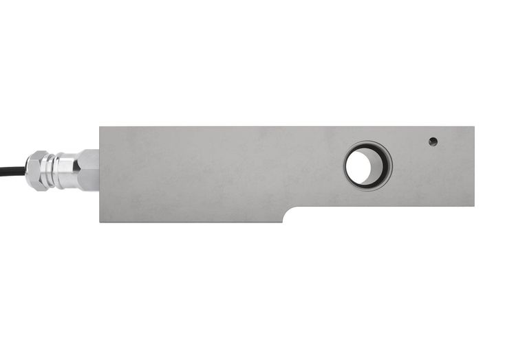 industrial beam load cell side reference view
