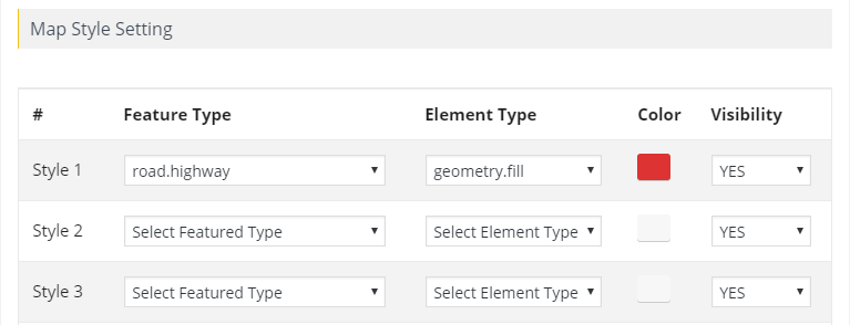 How to give a different style to your Google Map