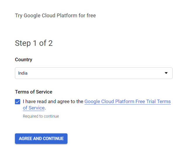 how to make a google translate cloud api node app