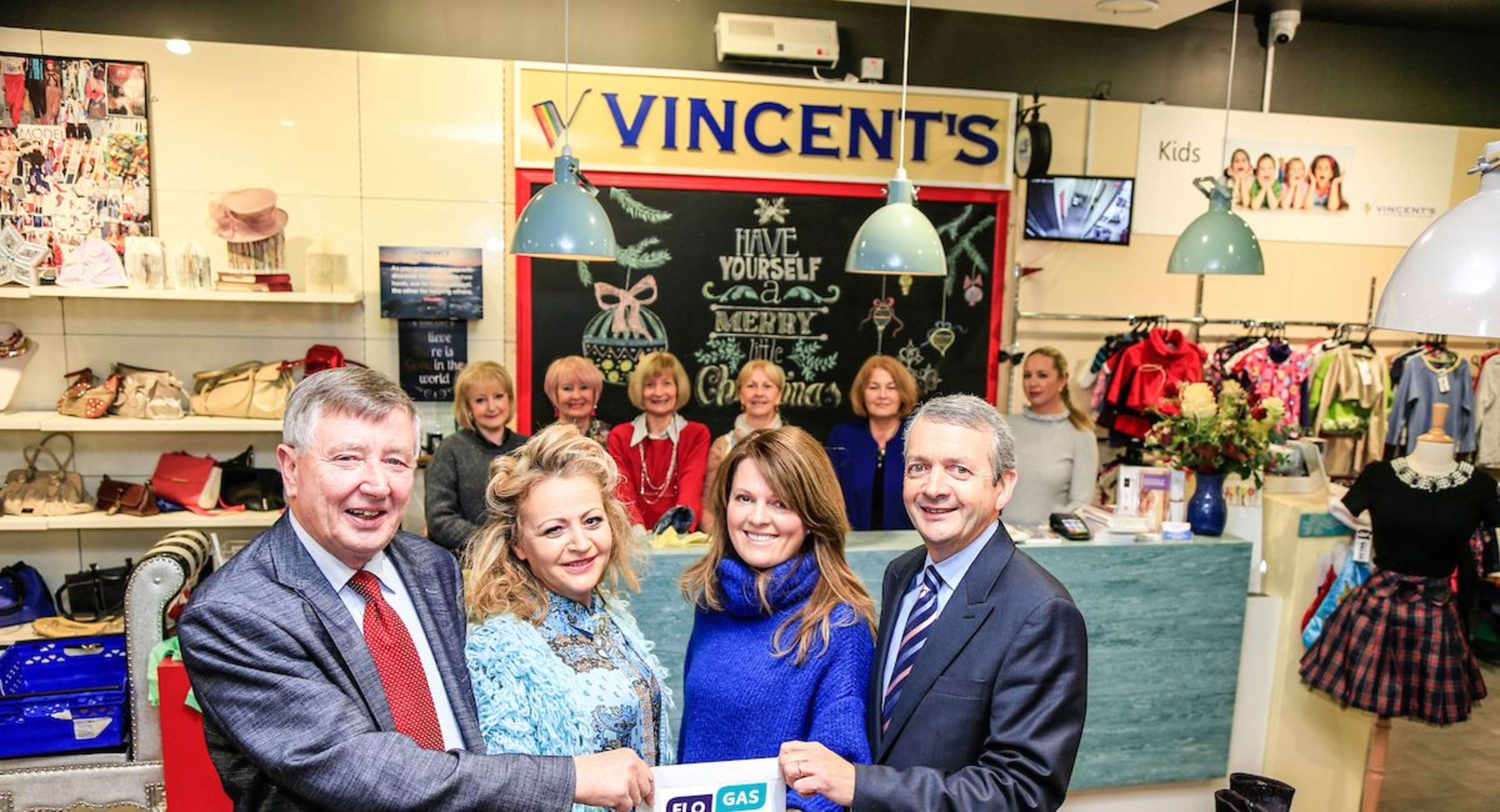 Flogas Ireland contributes €1,500 to St. Vincent de Paul this Christmas