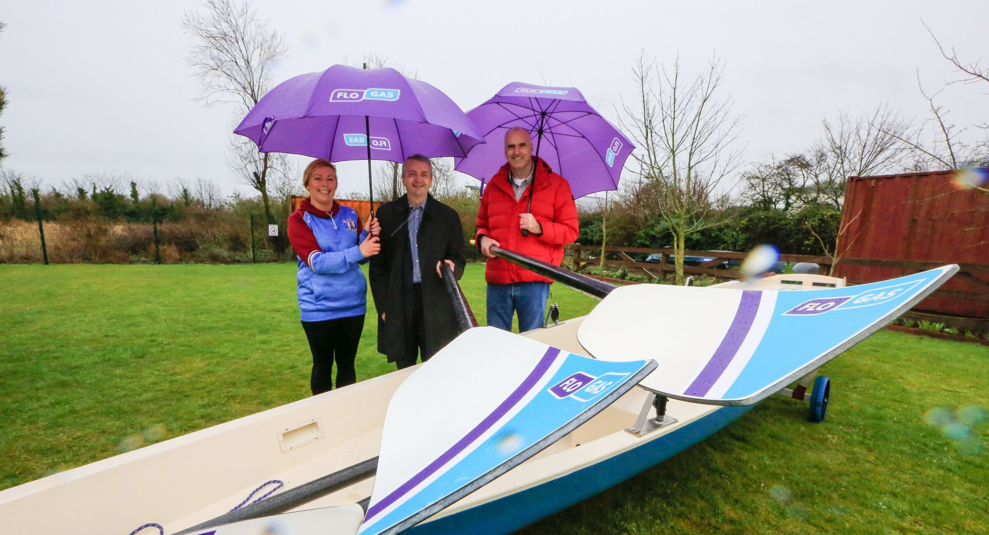 Flogas sponsors new set of oars for Inver Colpa RC