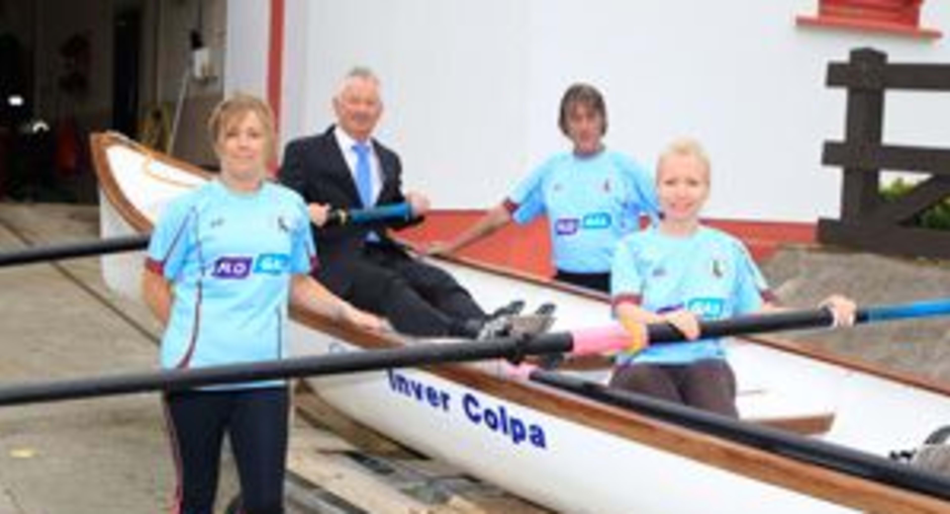 Inver Colpa And Flogas Rowing Together To Build New Boathouse