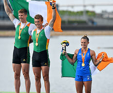 <h5>2020/21&nbsp;</h5><p>A historic first gold in rowing for Paul O’Donovan and Fintan McCarthy and gold for Kellie Harrington in boxing.</p>