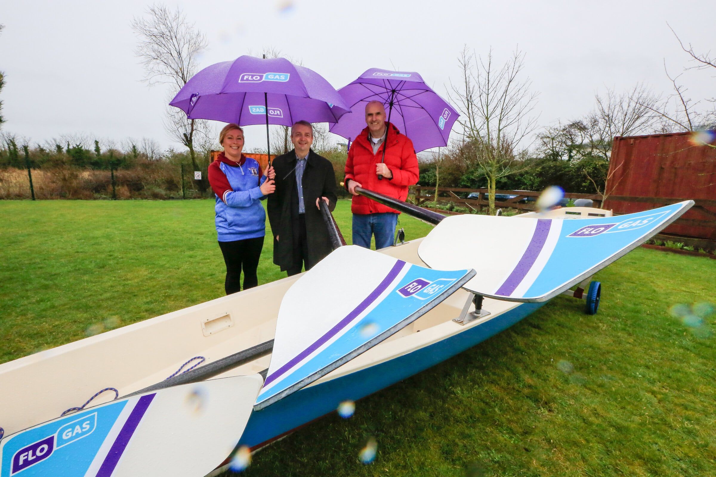 Flogas sponsors new set of oars for Inver Colpa RC