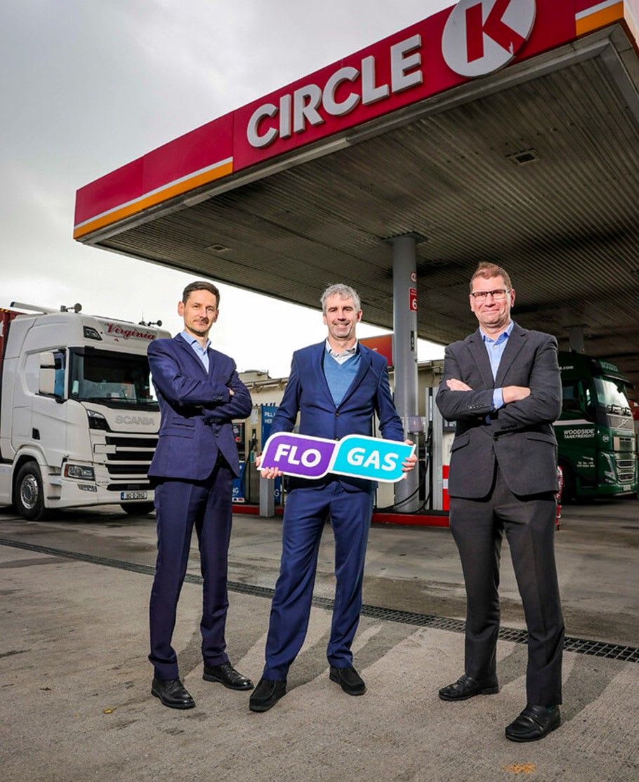 Flogas Accelerates Sustainable Transport Nationwide with Major Circle K Bio-CNG Partnership and New Virginia International Logistics Contract