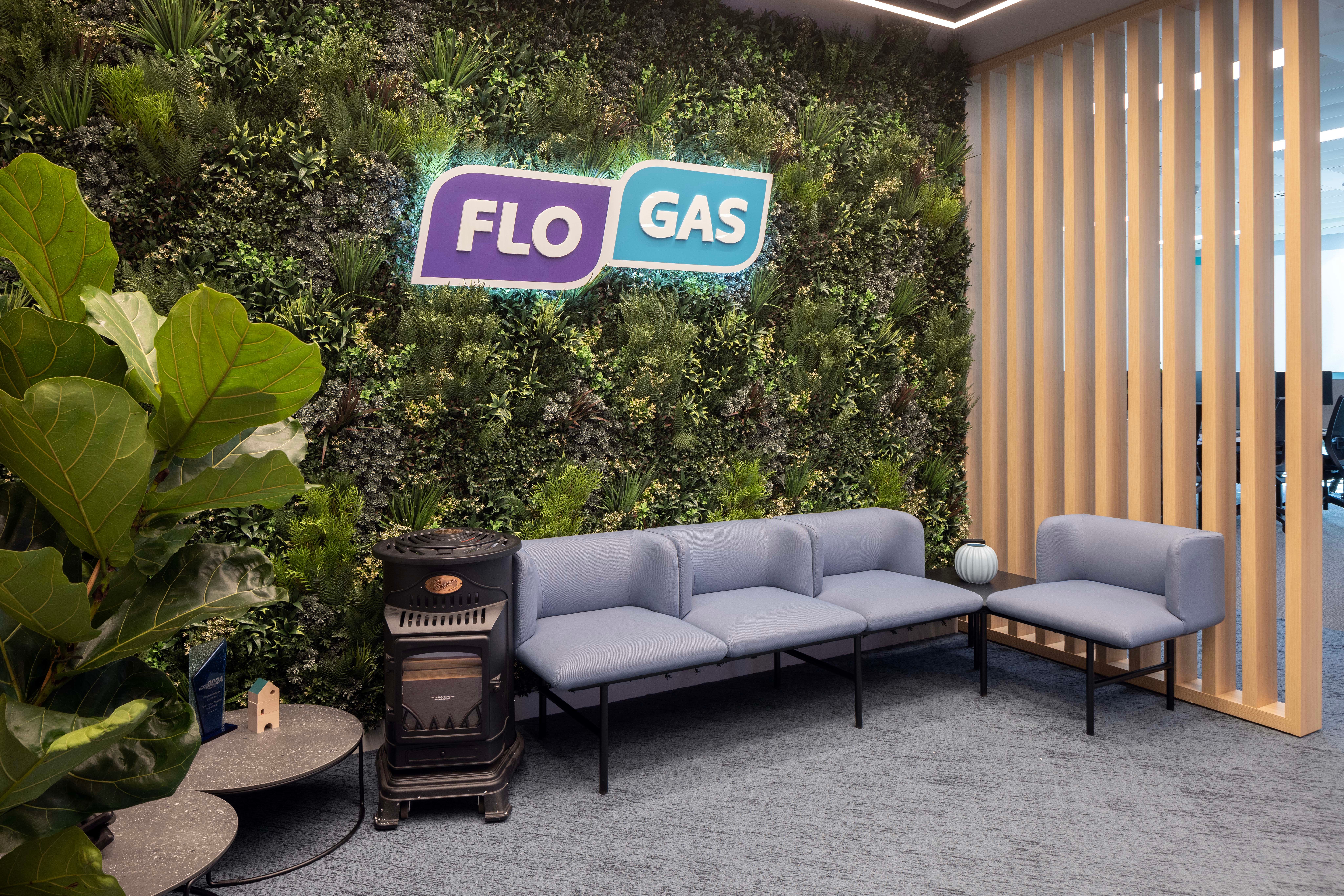 Flogas reception area