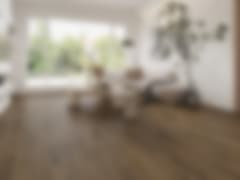 Calder Luxury Vinyl Distressed Coffee Oak 187mm x 2/0.3mm Glue Down LVT Flooring