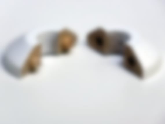 White Solid Oak Pipe Covers for 15mm Radiator Pipes To Complement White Flooring