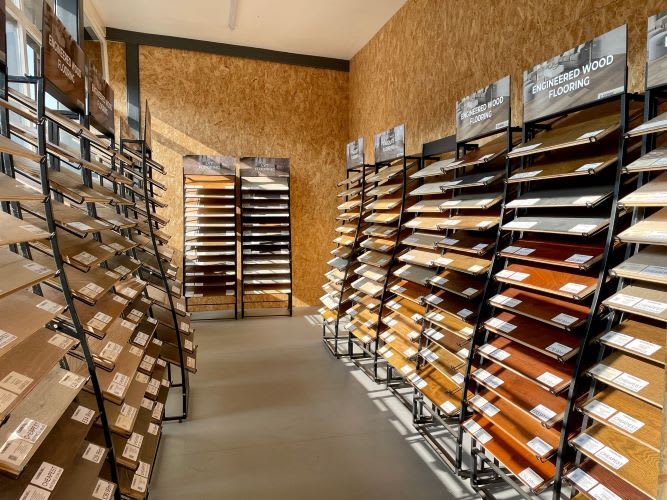 Just a few of the 100's of engineered, solid and LVT flooring we offer