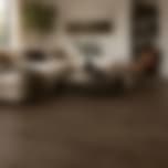 Calder Engineered Coffee Distressed Oak Oiled 220mm x 15/4mm Wood Flooring