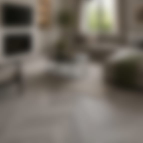 Calder Luxury Vinyl Grey 126mm x 50.3mm Herringbone LVT Flooring | Parquet Herringbone Flooring