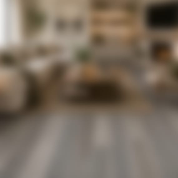 Calder Luxury Vinyl Grey Whitewashed 178mm x 2/0.3mm Glue Down LVT Flooring