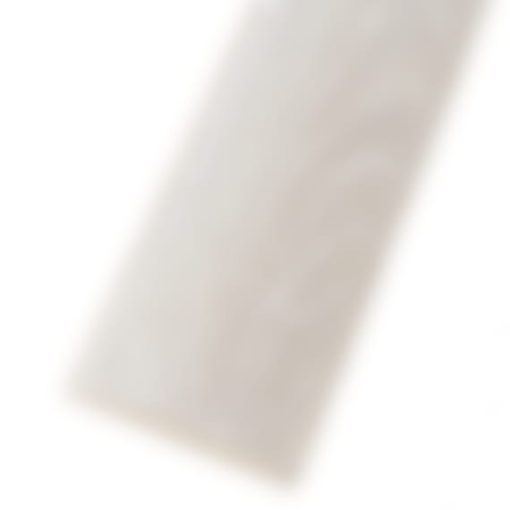 White Washed Solid Oak Coverstrip To Complement White Flooring 2.7m Length