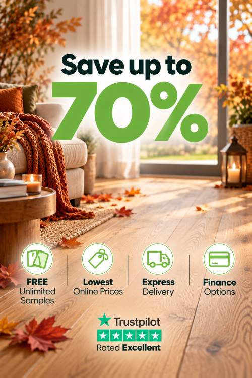 Luxury Wood Flooring Sale. Save up to 70%