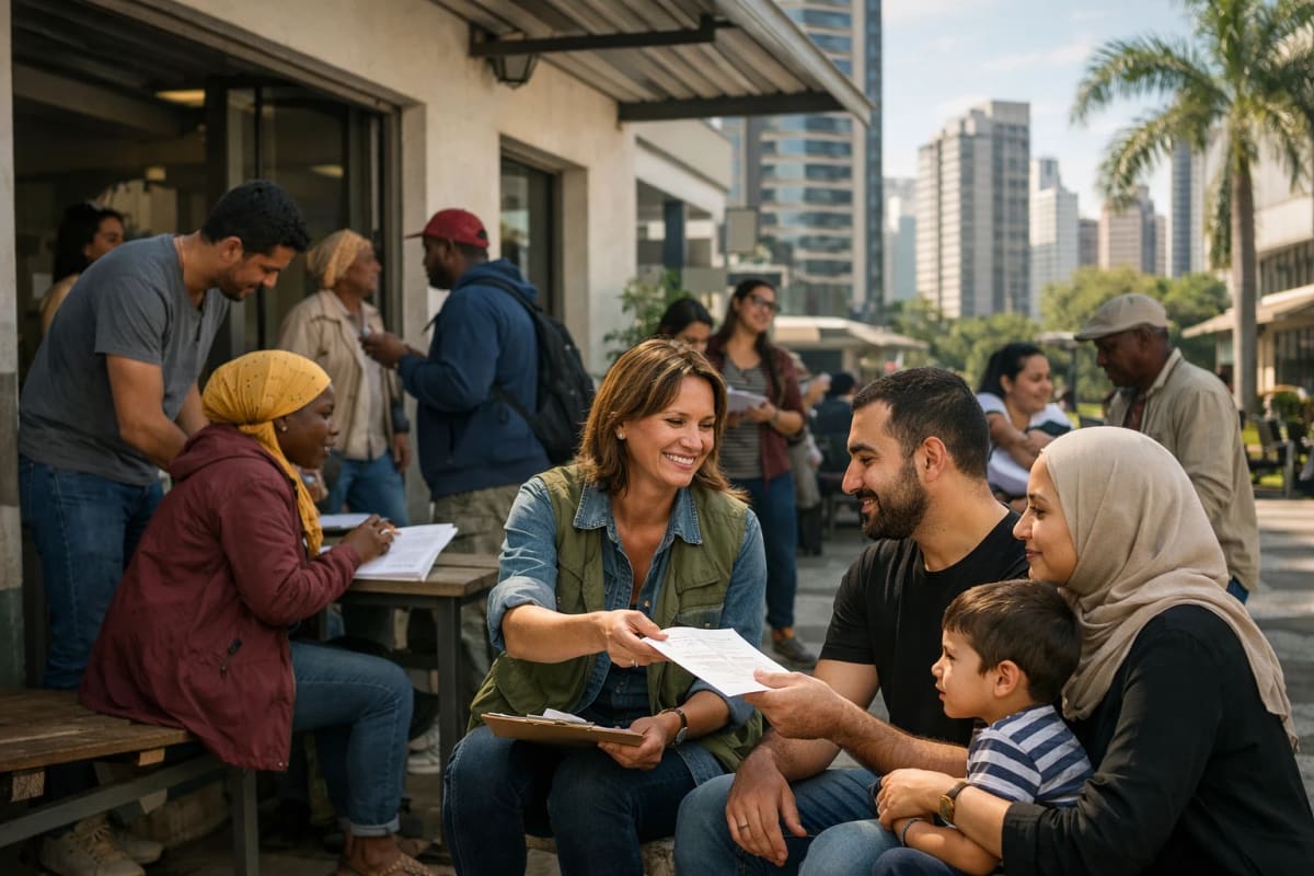 منظمة كاريتاس البرازيلية - دعم اللاجئين والمهاجرين Caritas