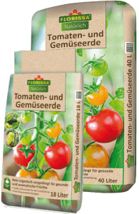 Tomaten und Gemüseerde