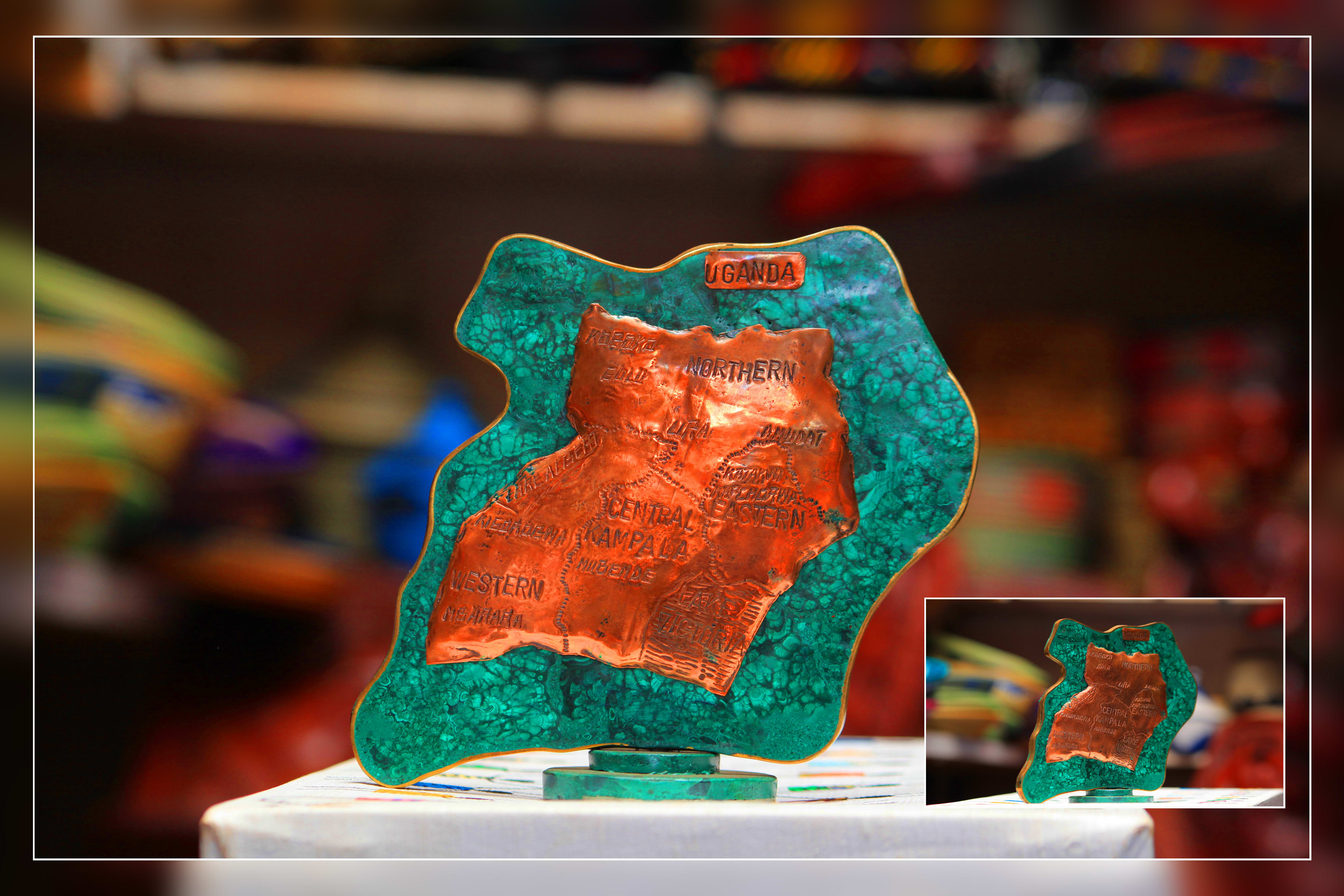 MAP OF UGANDA MALACART