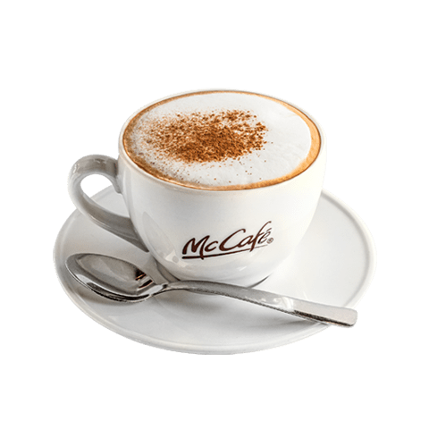 Mcdonalds cappuccino hot sale