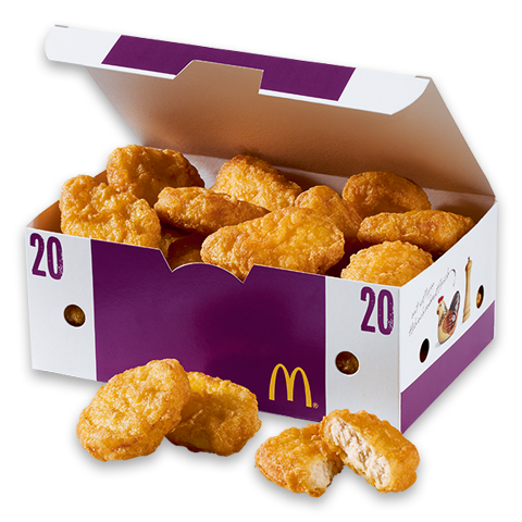 mcdonalds 20 nuggets price