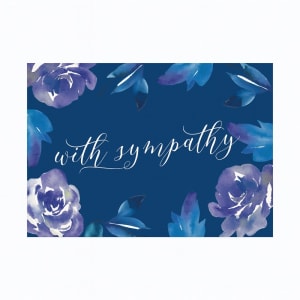 With Sympathy Card - Standard