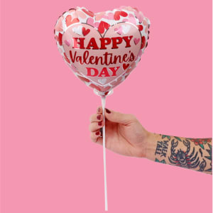 Valentines Balloon Pick  - Standard