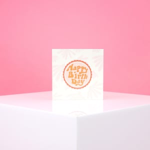 Groovy Birthday Plantable Card  - Standard