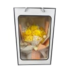 Preserved Flower Posy Box - Yellow