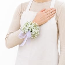 Gypsophila Wrist Corsage