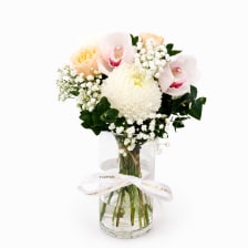 Champagne Blossom Table Centrepiece