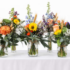 Outback Romance Set Of 5 Vases